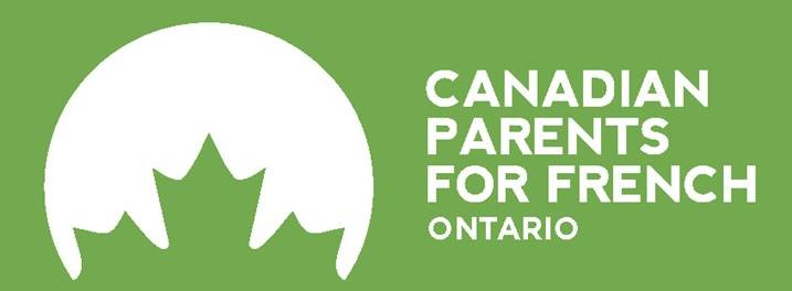CPF Ontario logo with white text on green